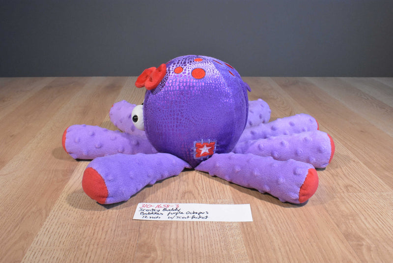 Scentsy Buddy Bubbles Octopus With Scent Packet 2015 Beanbag Plush