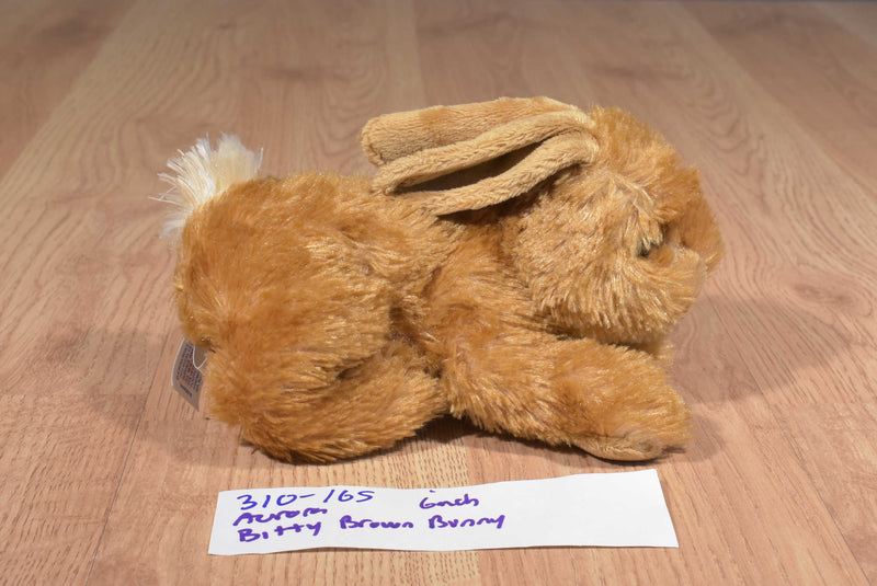 Aurora Mini Flopsies Bitty the Brown Bunny Rabbit Beanbag Plush