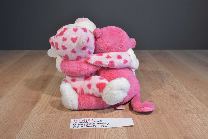 Ty Beanie Buddies Romeo and Juliet Monkeys 2006 Beanbag Plush