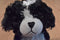 Hugfun Black and White Puppy Dogs Set of 2 Beanbag Plushes