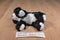 Hugfun Black and White Puppy Dogs Set of 2 Beanbag Plushes