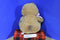 Animal Adventure Tan Brown Dog Big Pink Heart Feet 2018 Plush