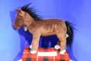 Russ Yomiko Mustang Horse Brown Black Plush