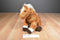 Ty Beanie Buddy Trotter Brown and White Horse Pony 2001 Beanbag Plush