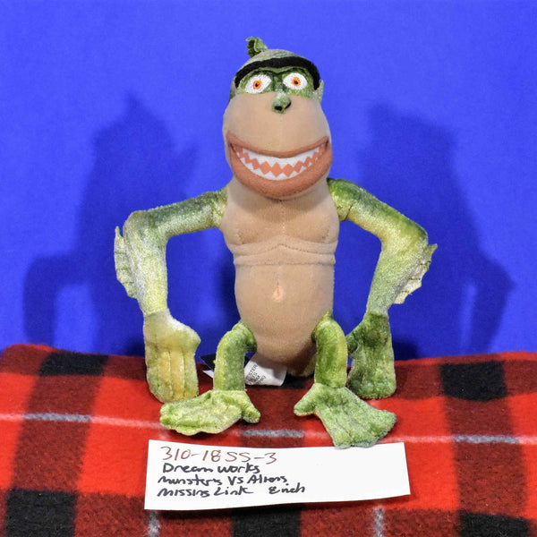 Manley DreamWorks Monsters vs Aliens The Missing Link 2009 Plush –  Hurricane Jack Surplus