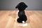 Hugfun Rottweiler With Red Heart Bow Plush
