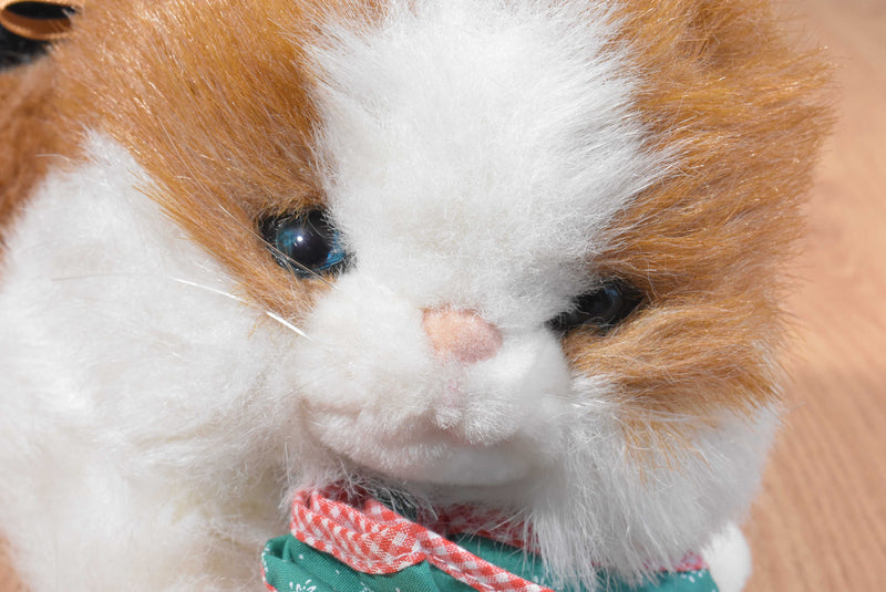 Commonwealth Rabbit Ears Production Gingham Calico Cat 1990 Plush