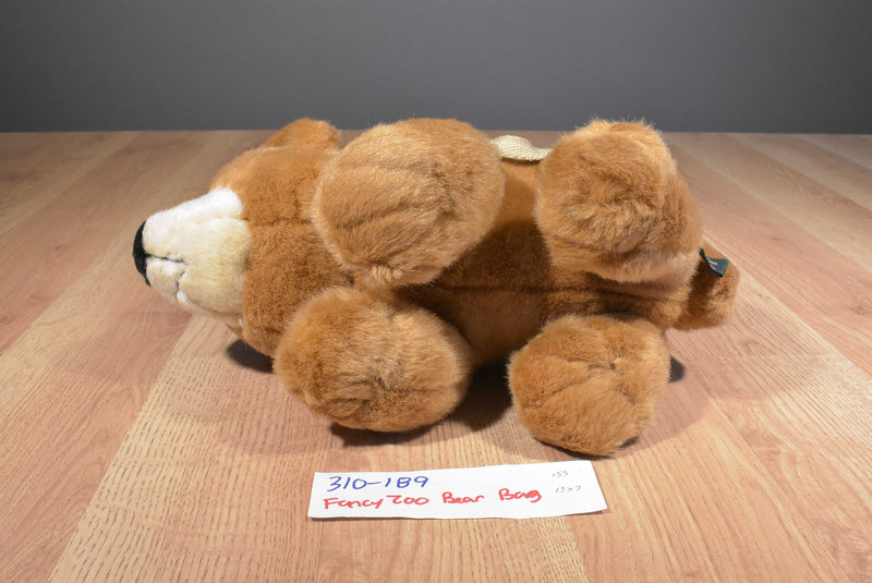 A&A Fancy Zoo Grizzly Bear Plush Bag Purse