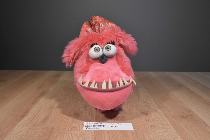 Universal Studios Despicable Me Minion Mayhem Pink Kyle Dog Plush