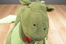 Pottery Barn Kids Green Dragon 2006 Plush Puppet
