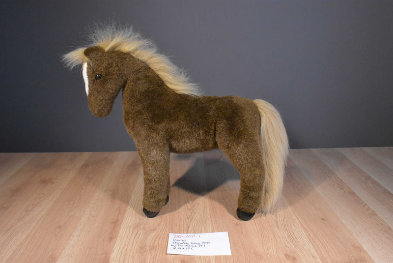 Douglas Brown Horse Poseable Plush