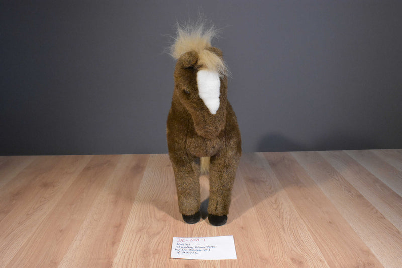 Douglas Brown Horse Poseable Plush