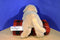 Golden Retriever Puppy Dog With Embroidered Eyes Plush