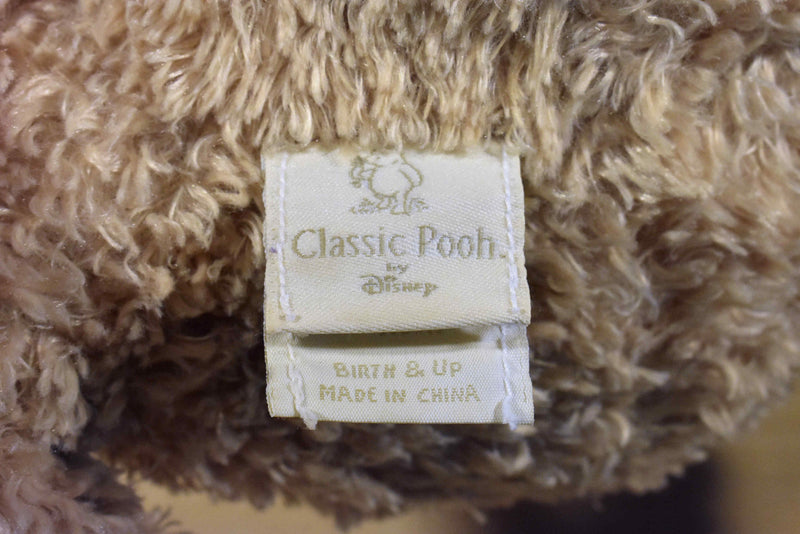 Disney Classic Winnie the Pooh Bear 2001 Plush