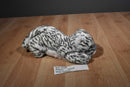 Aurora Snow Leopard Beanbag Plush