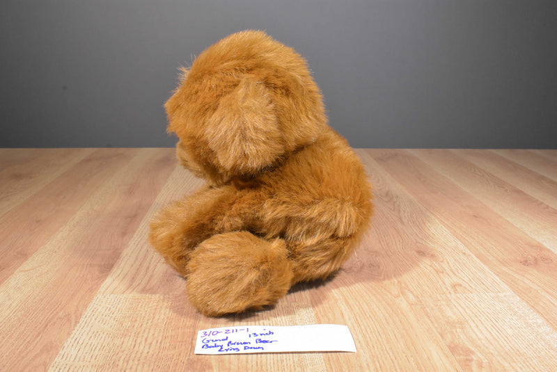 Gund Floppy Brown Bear 1982 Beanbag Plush
