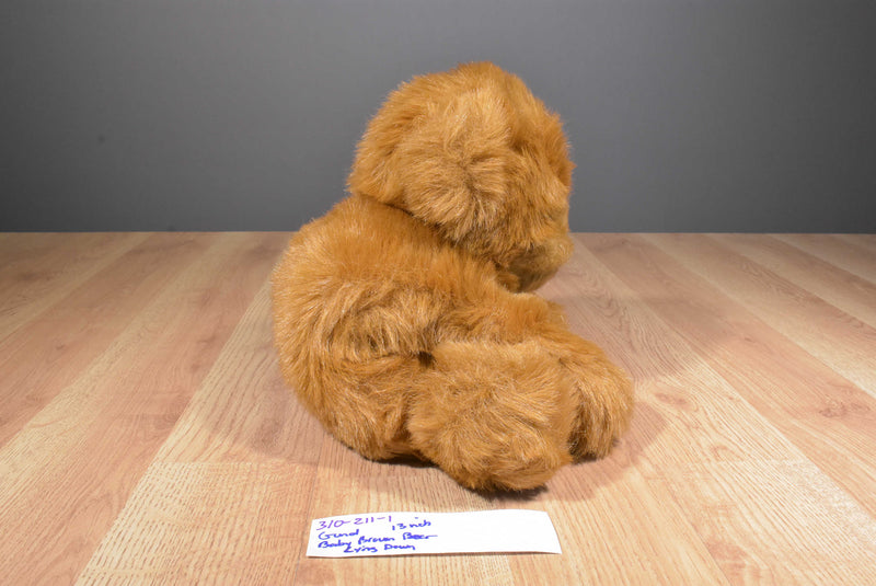 Gund Floppy Brown Bear 1982 Beanbag Plush