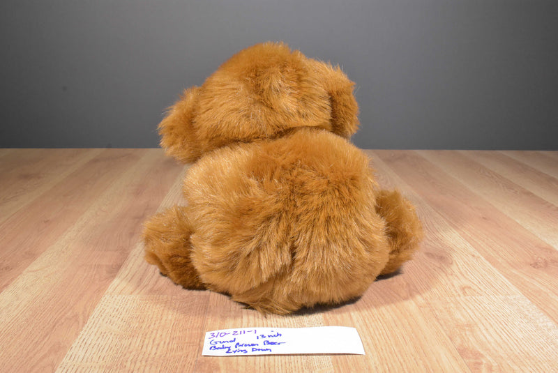 Gund Floppy Brown Bear 1982 Beanbag Plush