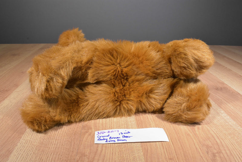 Gund Floppy Brown Bear 1982 Beanbag Plush