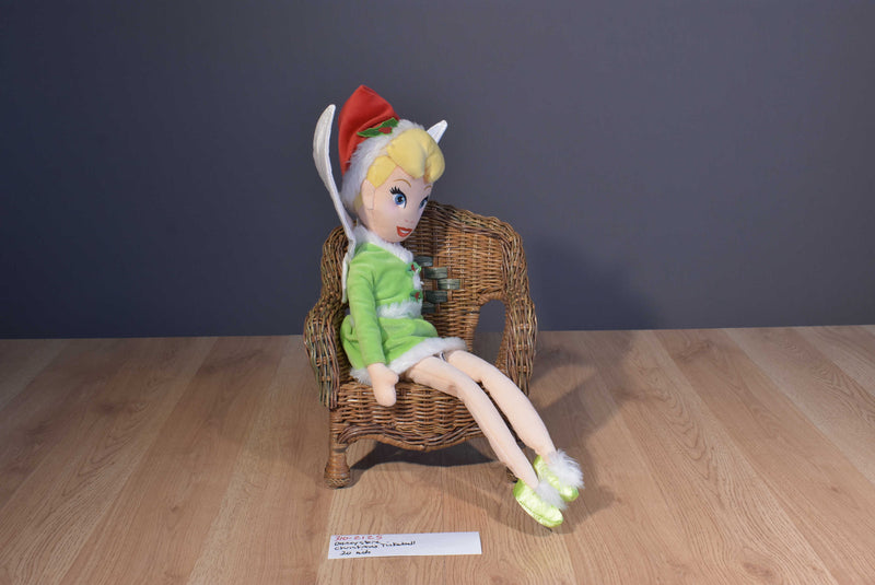 Disney Store Christmas Peter Pan Tinkerbell Plush