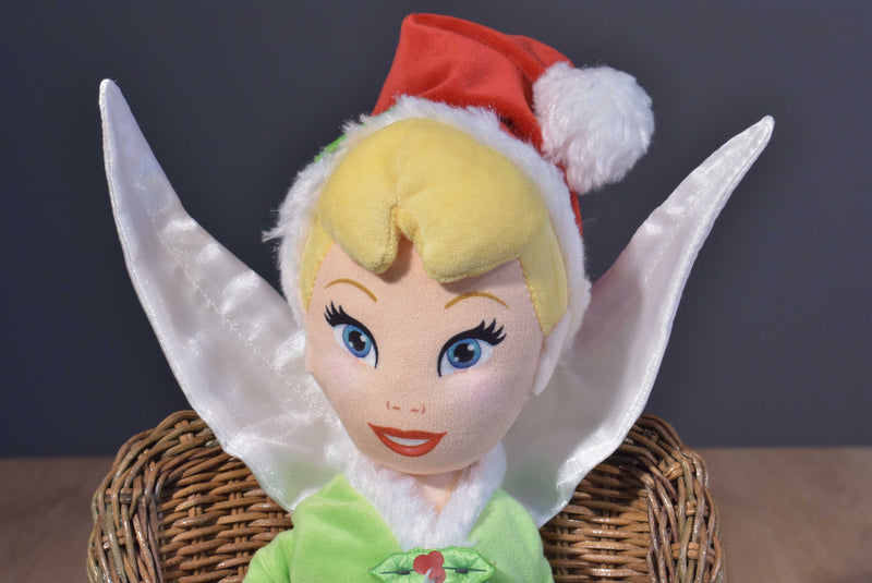Disney Store Christmas Tinkerbell Plush