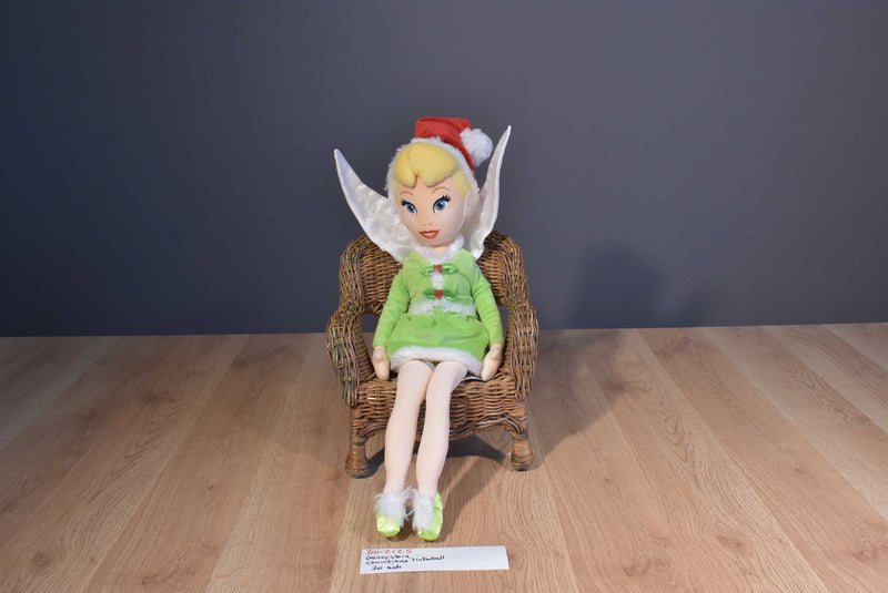 Disney Store Christmas Peter Pan Tinkerbell Plush