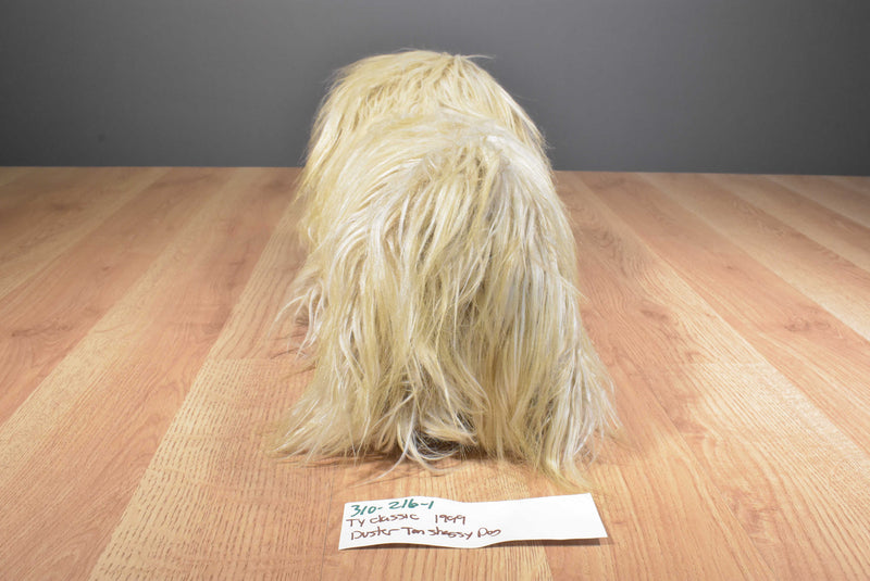 Ty Classic Duster the Brown Shaggy Dog 1999 Beanbag Plush