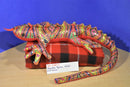 Multicolored Sequin Iguana Lizard Beanbag Plush