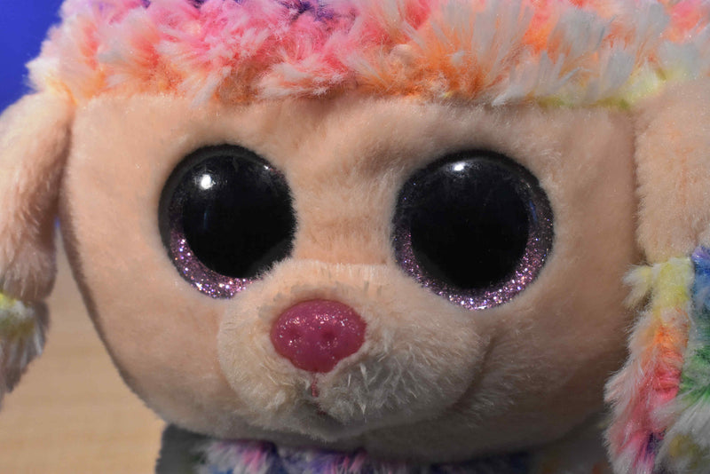 Ty Gear Rainbow the Poodle 2016 Plush Backpack
