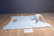 Bearington Baby Blue and Brown Puppy Security Blanket