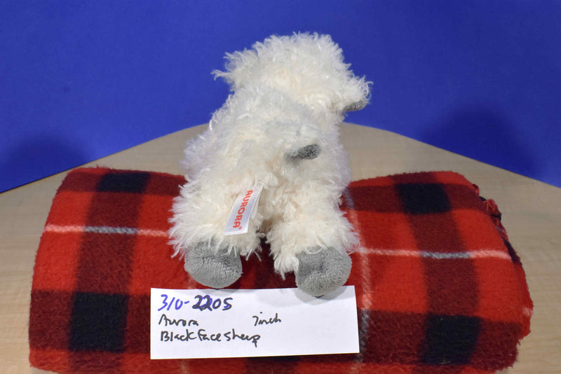 Aurora Mini Gray Faced Sheep 2018 Beanbag Plush