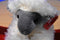 Aurora Mini Gray Faced Sheep 2018 Beanbag Plush