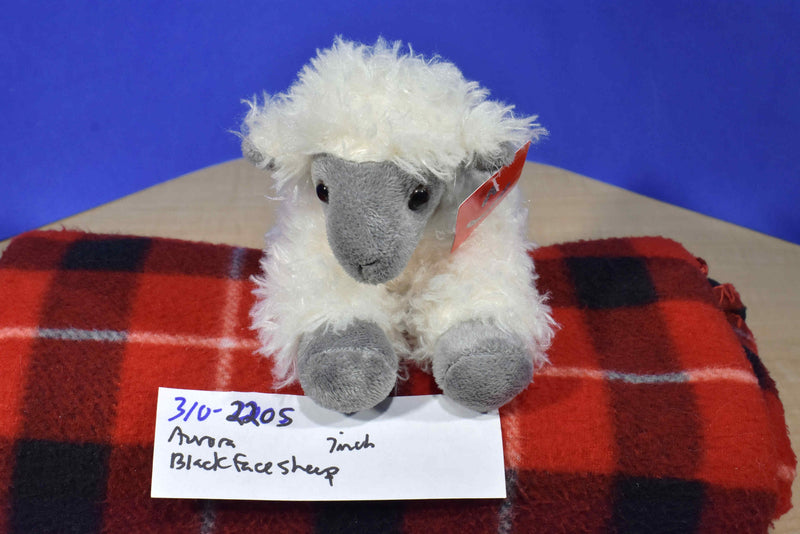 Aurora Mini Gray Faced Sheep 2018 Beanbag Plush
