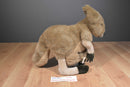 Discovery Channel Mamas and Babies Grey Kangaroo and Joey 2000 Plush