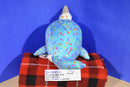 Peek-A-Boo Toys Blue Narwhal Plush With Ice Cream Cone Tusk and Sprinkles