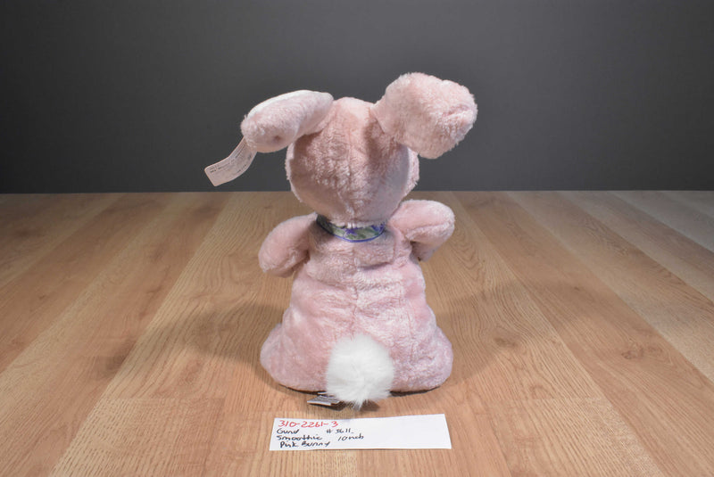 Gund Smoothie the Pink Bunny Rabbit Beanbag Plush