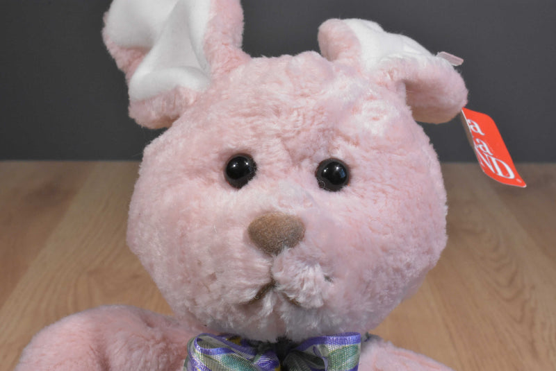 Gund Smoothie the Pink Bunny Rabbit Beanbag Plush