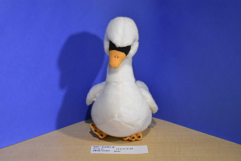 Circo White Swan 2010 Beanbag Plush