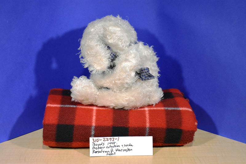 Boyd's Bears Mohair Rosalynn P. Harrington Beige Rabbit 1998 Beanbag Plush