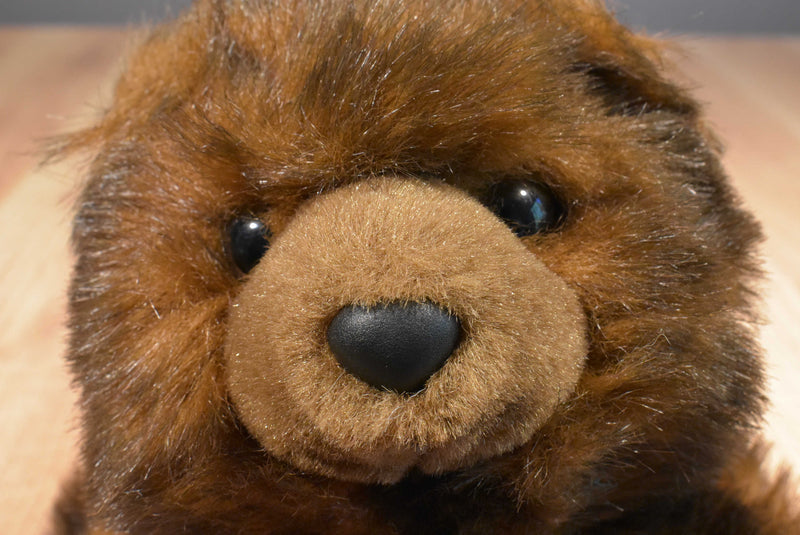 MJC Purr-fection Brown Grizzly Bear 1992 Plush