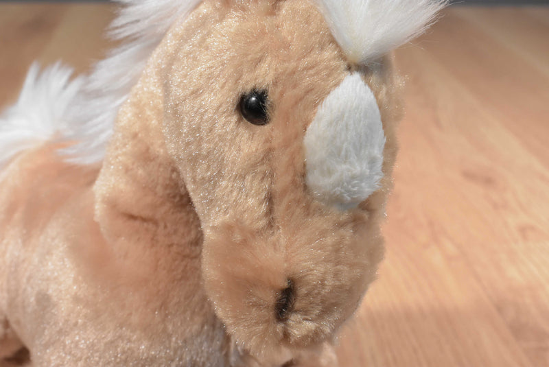 Gund Wildwind Floppy Beige Horse Beanbag Plush