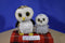 Ty Beanie Boos Owliver 2014 and Owlette 2017 Owls Beanbag Plush