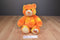 Build-A-Bear Autumn Orange Teddy Bear Maple Leaf 2007 Plush