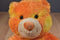Build-A-Bear Autumn Orange Teddy Bear Maple Leaf 2007 Plush