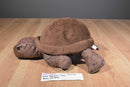 Wild Republic Brown Tortoise 2013 Beanbag Plush