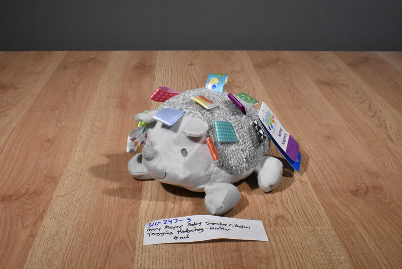 Taggies Heather the Gray Hedgehog Beanbag Plush