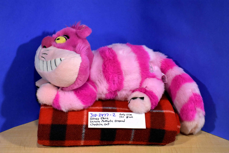 Disney Store Alice in Wonderland Cheshire Cat Beanbag Plush
