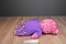 Build-a-Bear Pink Heart Teddy Bear Plush With Trolls Clothes