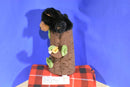 Unipak Black Bear in Tree Stump 2014 Plush Puppet