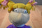 Mattel Viacom Rugrats Angelica 1998 Beanbag Plush